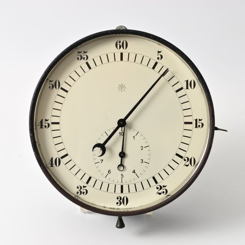 Large Wall Mounted Stop Clock from Junghans 1930s