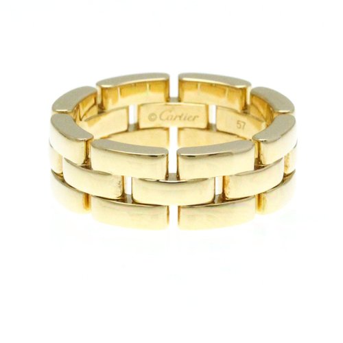 Maillon Panthere Ring Gelbgold 18 Karat Fashion No Stone Band Ring Gold von Cartier bei Pamono kaufen