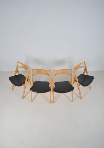 CH-29 Sawbuck Chairs by Hans Wegner for Carl Hansen & Son