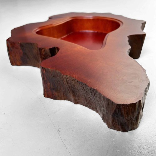 nenrin by takato 天然栃 凹型花台　1970’s organic-maple-wood-nenrin-