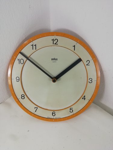 Braun 壁掛け時計ABW31 Type 4861 シルバー