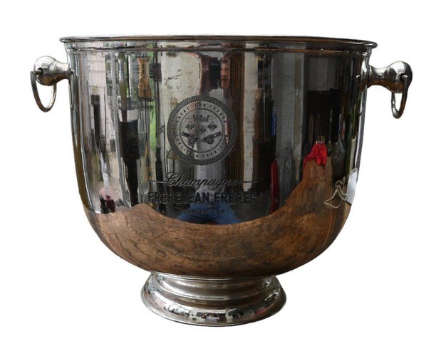 Seau à Champagne en métal argenté - Arts de la table