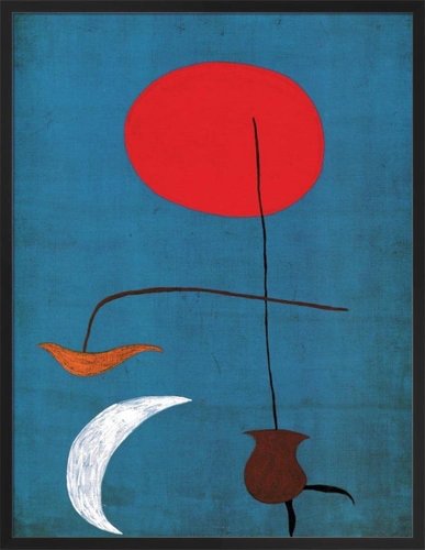 Joan Miro, Design for a Tapestry, 1972, Print, Framed for sale at