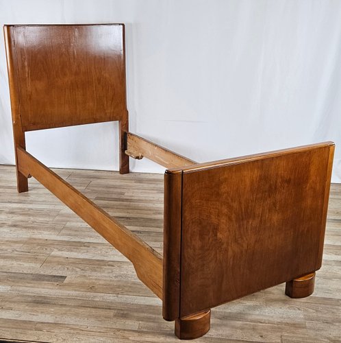 Art deco single bed discount