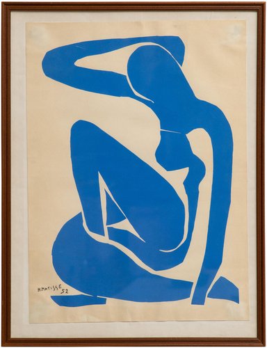 After Henri Matisse, Nu Bleu, Lithograph, 1970 for sale at Pamono