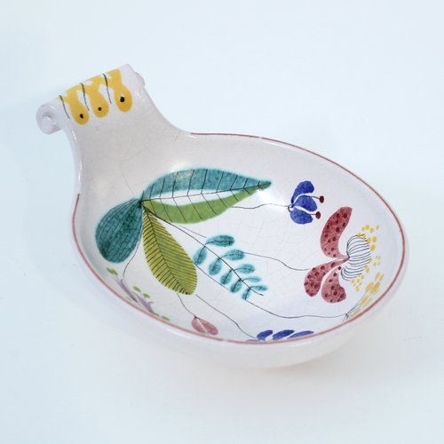 Gustavsberg Fajans ボウル&プレート vintage-ceramic-faience-bowl-