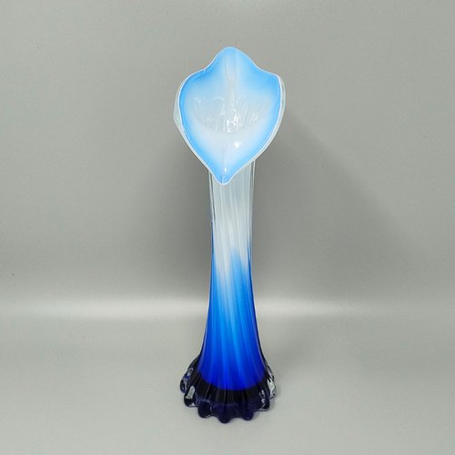 Jack in the Pulpit Calla Lily Vase in Murano Glass, 1960s for sale