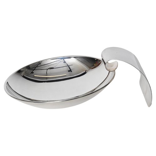 EDZARD Bol Santa Plaqué Argent Pieds – Diam. 10 Cm, H. 4 Cm – Bol Décoratif & Service Élégant