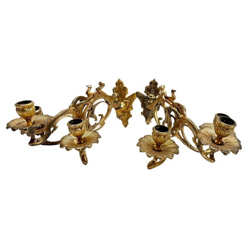 Brass Evolution No.3 No.4 No.9 3本まとめ売り art-nouveau-brass-wall-mount-