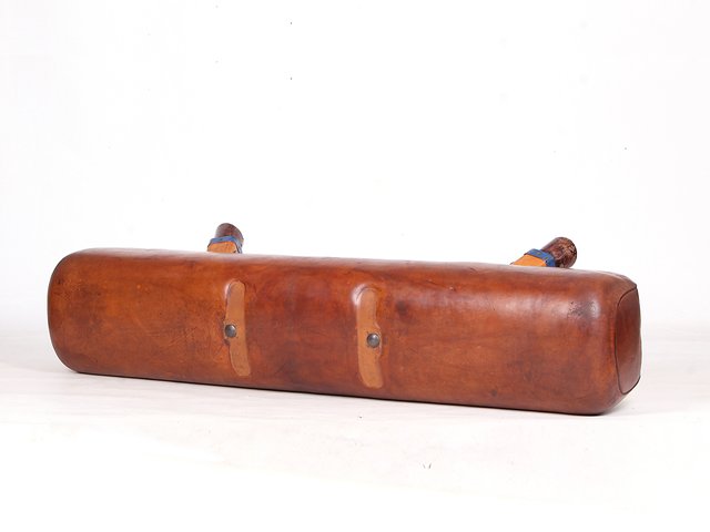 Banc Cheval D'arcon Cuir Véritable