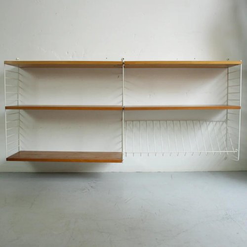 String Shelf with Magazine Rack by Kajsa & Nils Nisse Strinning for ...