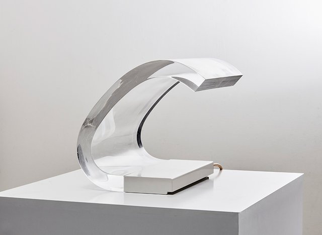 アート・デザイン・音楽 I COLOMBO - Joe & Gianni Colombo Early Acrilica Table Lamp by Joe & Gianni Colombo for Oluce, Italy