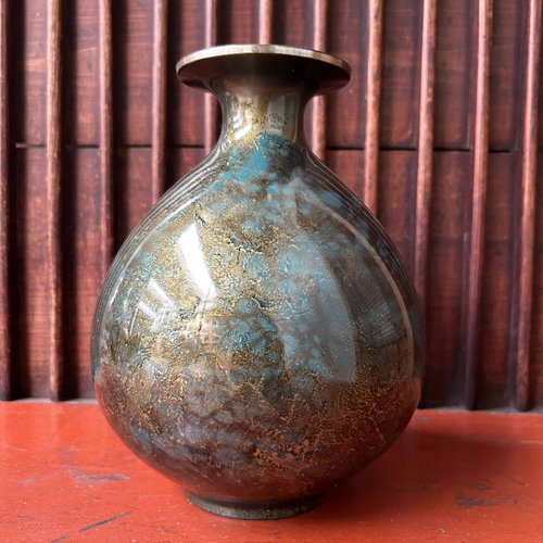 copper-ikebana-flower-vase-
