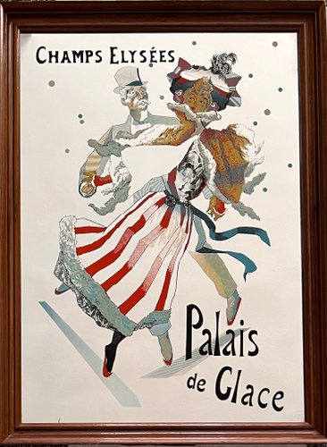 Vintage Art Nouveau Advertising Poster, 1920s for sale at Pamono