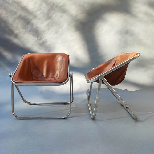 Plona Chairs by Giancarlo Piretti for Anonima Castelli 1960s Set of 2 for sale at Pamono