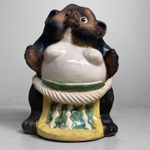 Decorative Tanuki Tanuki Statue, 1970s for sale at Pamono