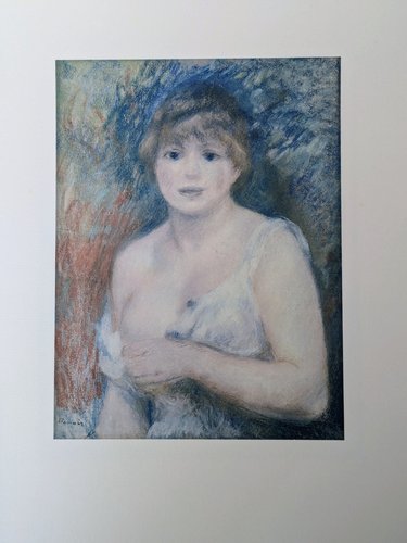 Renoir、PORTRAIT DE JEANNE SAMARY、希少画集画 File:Pierre-Auguste Renoir - Jeanne Samary.jpg - Wikimedia