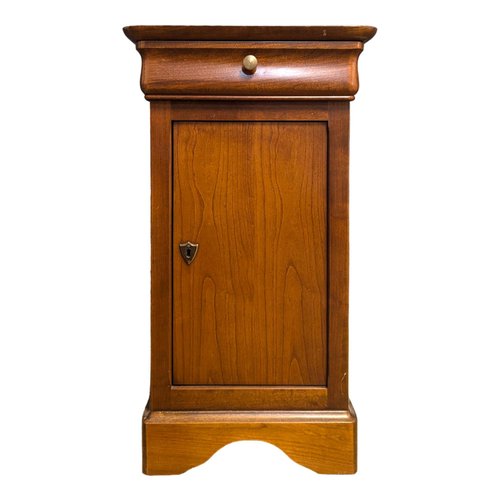 ANCIEN CHEVET / Table de nuit en merisier massif Style Louis Philippe
