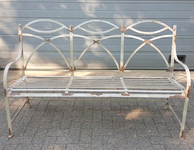 French Style Garden Bench for sale at Pamono