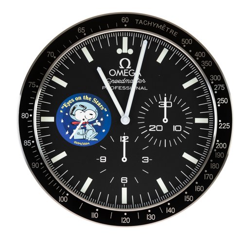 Omega snoopy wall clock hotsell