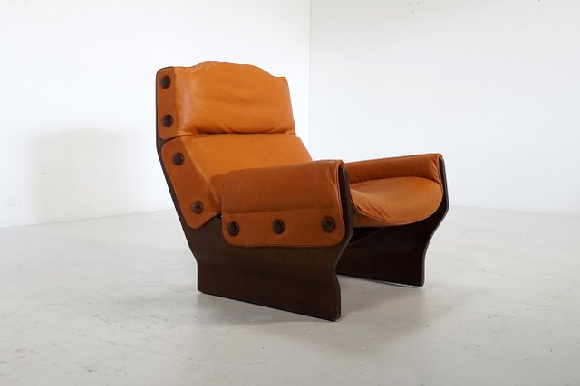 P110 Canada Lounge Chair by Osvaldo Borsani for Tecno, Italy