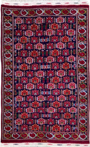 Vintage Turkmen Beshir Rug, 1980s for sale at Pamono