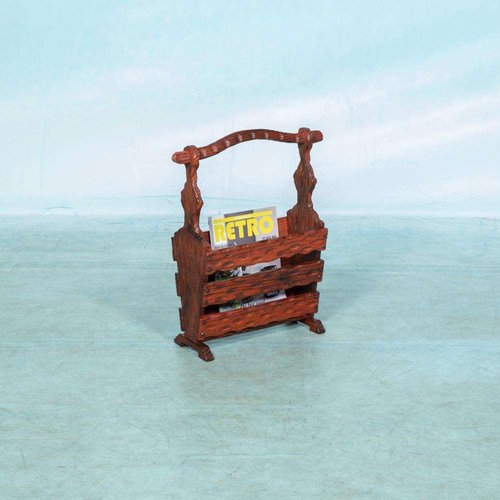 Spanish Magazine Rack, 1970s for sale at Pamono