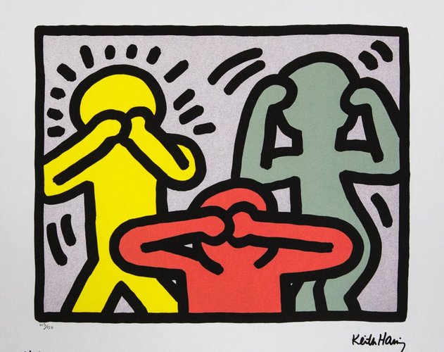 After Keith Haring, Pop Shop, Print for sale at Pamono