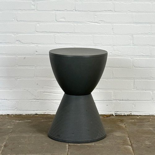 Kartell Prince Aha Side Table in Dark Gray by Philippe