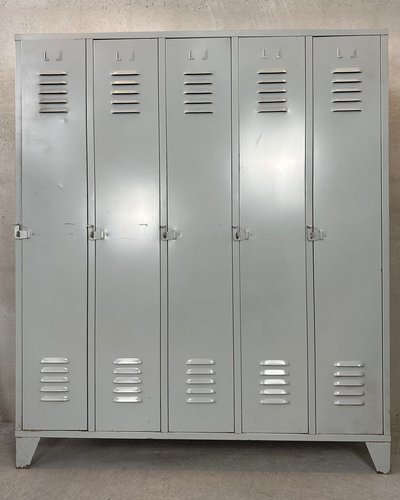 Vintage Industrial Locker Cabinet for sale at Pamono