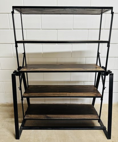 Industrial Room Divider Shelf for sale at Pamono