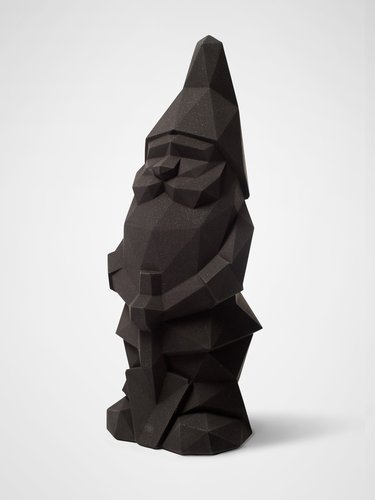 Nino Garden Gnome in Black by Pellegrino Cucciniello for Plato