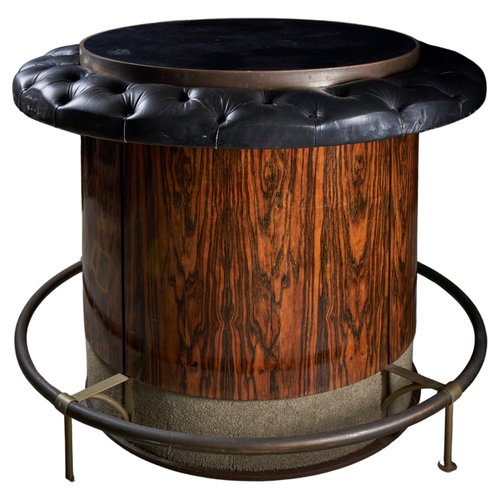 Table Chariot de Bar Rotobar Space Age Mid-Century par Curver - France