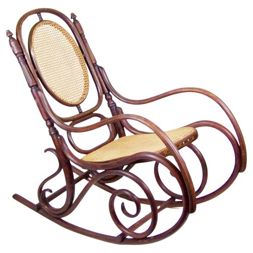 Rocking Chair by Michael Thonet for Thonet 1900 for sale at Pamono