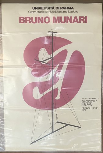 Study Center and Communication Archive Exhibition Poster by Bruno