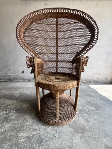 Wicker princess chair discount