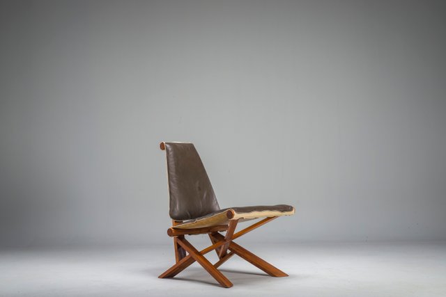 Chaise S46 Dromadaire par Pierre Chapo pour Ebenisterie Seltz