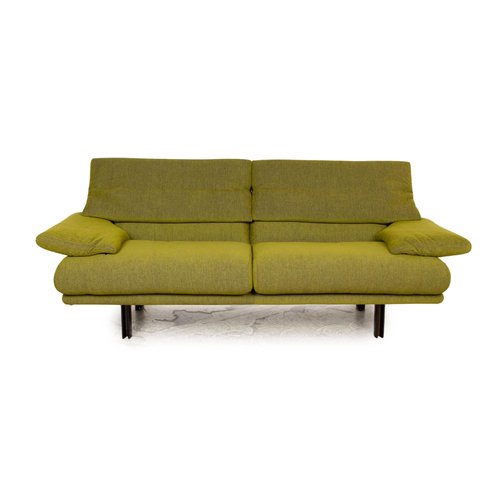 GMFS270C○B&B ITALIA ARANDA アランダ paolo pi B&b Italia Alanda Fabric Three Seater Green Sofa by Paolo Piva for
