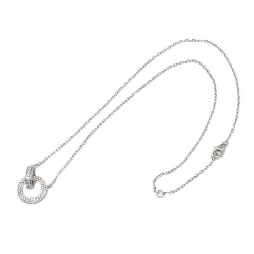 Cartier circle necklace hot sale