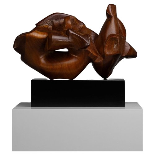 Abstract Modern Sculpture by Joaquin Garcia Donaire, Spain, 1960