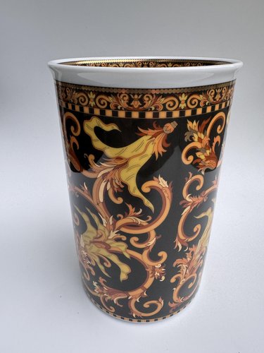 Barocco Vase by Versace for Rosenthal, 1994 for sale at Pamono