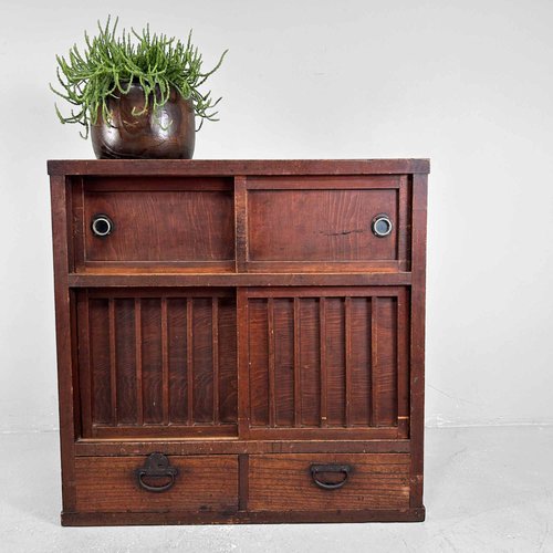 Japanese Meiji Period Storage Cabinet 1890s