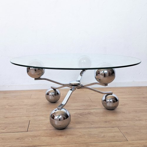 Space Age Sputnik Coffee Table, 1960s for sale at Pamono