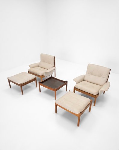 Vintage Venus Living Room Set by Illum Wikkelso for Silkeborg