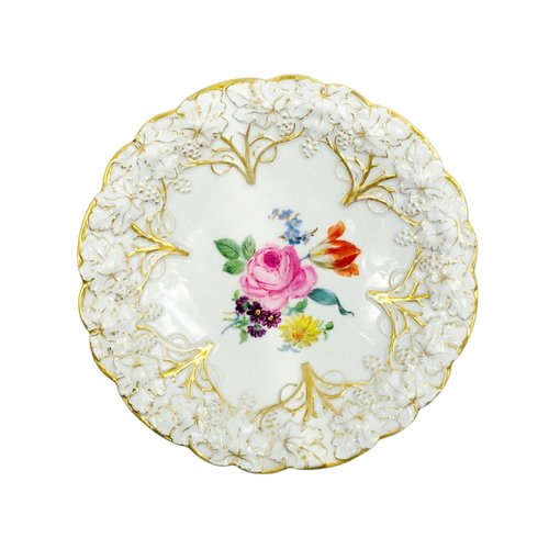 German Porcelain Plate from Meissen, 1924 for sale at Pamono