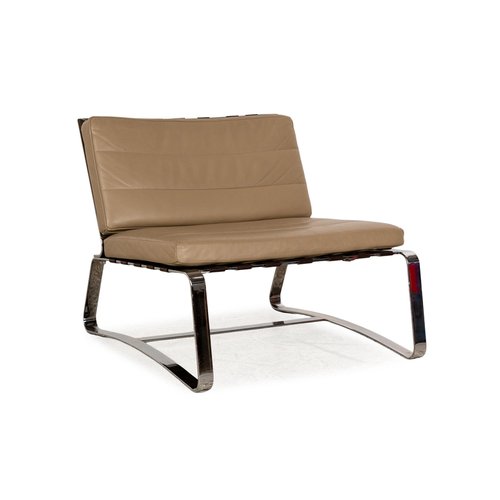 Minotti（ミノッティ）「Delaunay（ドローネー)ラウンジチェア 本革 Delaunay Leather Armchair from Minotti for sale at Pamono