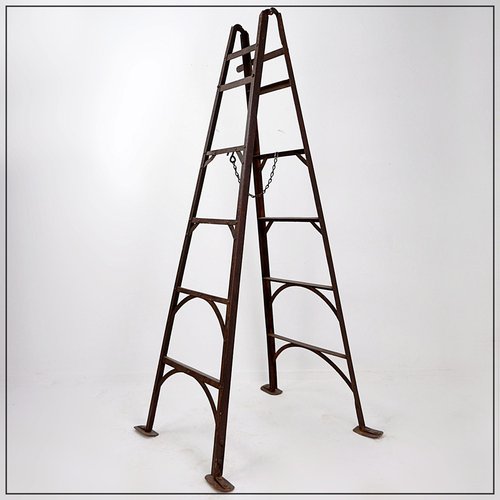 アンティーク雑貨 ladder Vintage Rustic A-frame Folding Ladder - Etsy