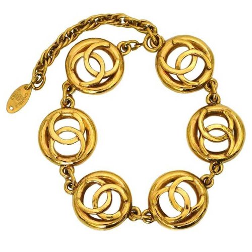 Chanel chain bracelet deals