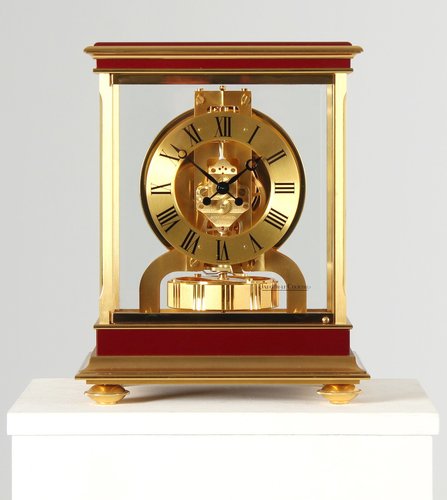 Swiss Atmos Royale Clock by Jaeger LeCoultre 1980 for sale at Pamono