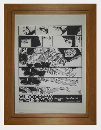 アート・デザイン・音楽 Crepax60/70 Guido Crepax Guido Crepax, from Valentina to O, Offset Print, 1976 for sale at